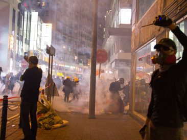 Photo by LT Chan: https://www.pexels.com/photo/man-wearing-gas-mask-standing-beside-store-facade-2833366/