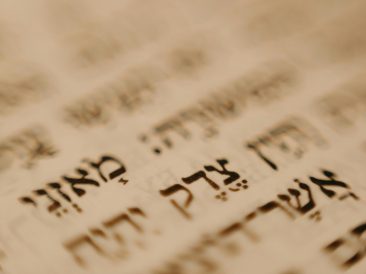 Photo by cottonbro studio: https://www.pexels.com/photo/close-up-of-a-book-in-hebrew-4033818/