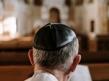 Photo by cottonbro studio: https://www.pexels.com/photo/a-man-wearing-a-kippah-5974300/