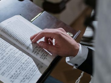 Photo by cottonbro studio: https://www.pexels.com/photo/man-studying-jewish-siddur-5985973/