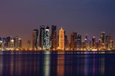 Photo by nabil magdy: https://www.pexels.com/photo/lighted-city-buildings-near-body-of-water-2628289/