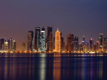 Photo by nabil magdy: https://www.pexels.com/photo/lighted-city-buildings-near-body-of-water-2628289/